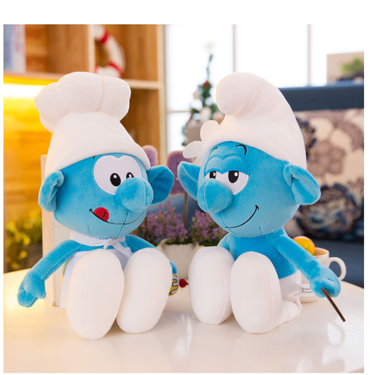 Blue Elf Doll Doll Plush Toy Cartoon Anime Ragdoll Blue Sister Smurfs Blue Elf Doll Doll Plush Toy Cartoon Anime Ragdoll Blue Sister Smurfs