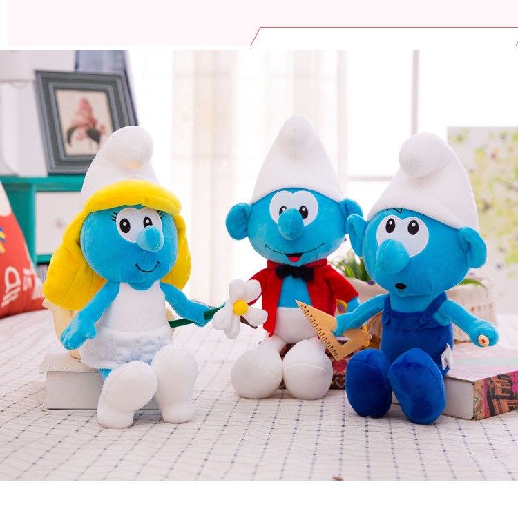 2021 Creative New Blue Elf Little Doll Accompany Doll Boutique Comfort Smurfs 2021 Creative New Blue Elf Little Doll Accompany Doll Boutique Comfort Smurfs