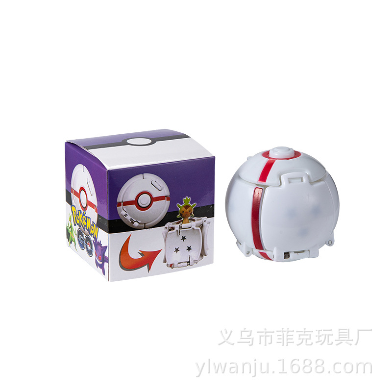 Deformation Poke Ball Pet Elf Touch Flip Burst Poke Ball Smurfs Deformation Poke Ball Pet Elf Touch Flip Burst Poke Ball Smurfs