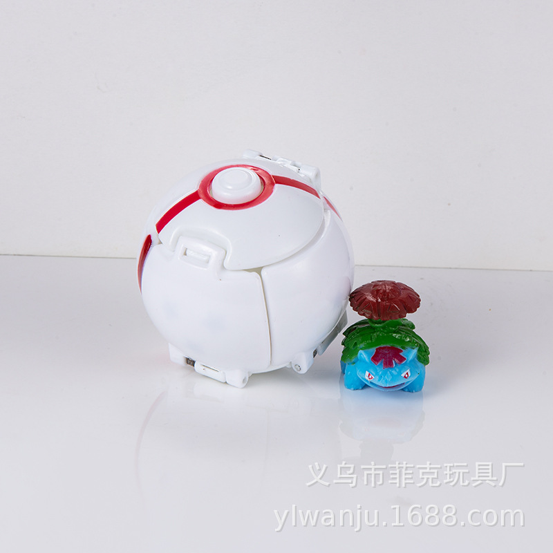 Deformation Poke Ball Pet Elf Touch Flip Burst Poke Ball Smurfs Deformation Poke Ball Pet Elf Touch Flip Burst Poke Ball Smurfs