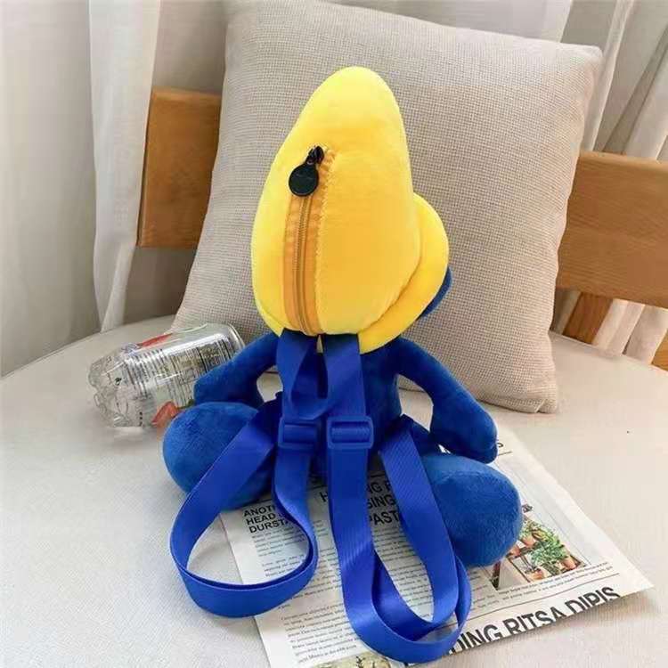 Cartoon Blue Elf Plush Toy Prize Claw Doll Children&#039;s Shoulder Smurfs