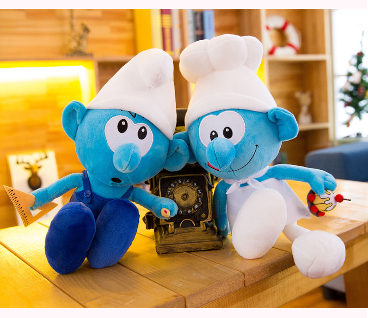 Blue Elf Doll Doll Plush Toy Cartoon Anime Ragdoll Blue Sister Smurfs Blue Elf Doll Doll Plush Toy Cartoon Anime Ragdoll Blue Sister Smurfs