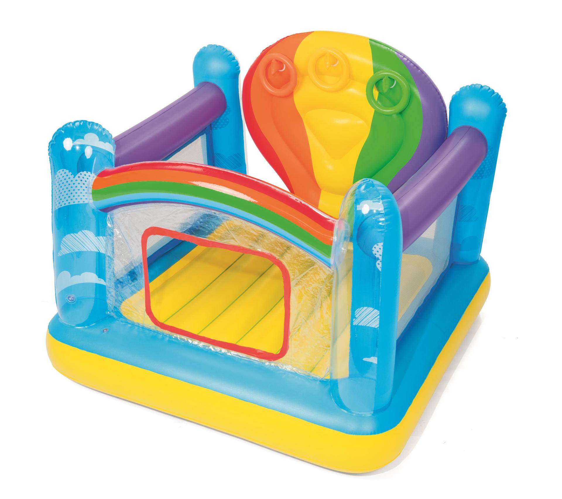 Bestway 52269 Safe Small Household Hot Air Balloon Trampoline Trampoline Amusement Inflatable Indoor Castle