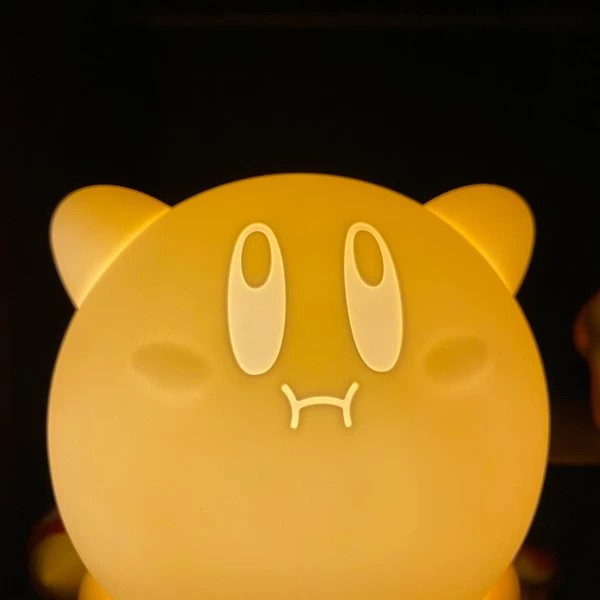 Spot Kirby Night Light Hot Air Balloon Modeling Light Girl Heart Cartoon Creative Silicone Small Night Lamp Female Gift