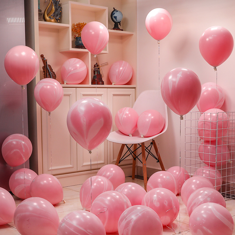 Children&#039;s Baby Full-Year Boys and Girls Birthday Banquet Party Colorful Balloon Hot Air Balloon