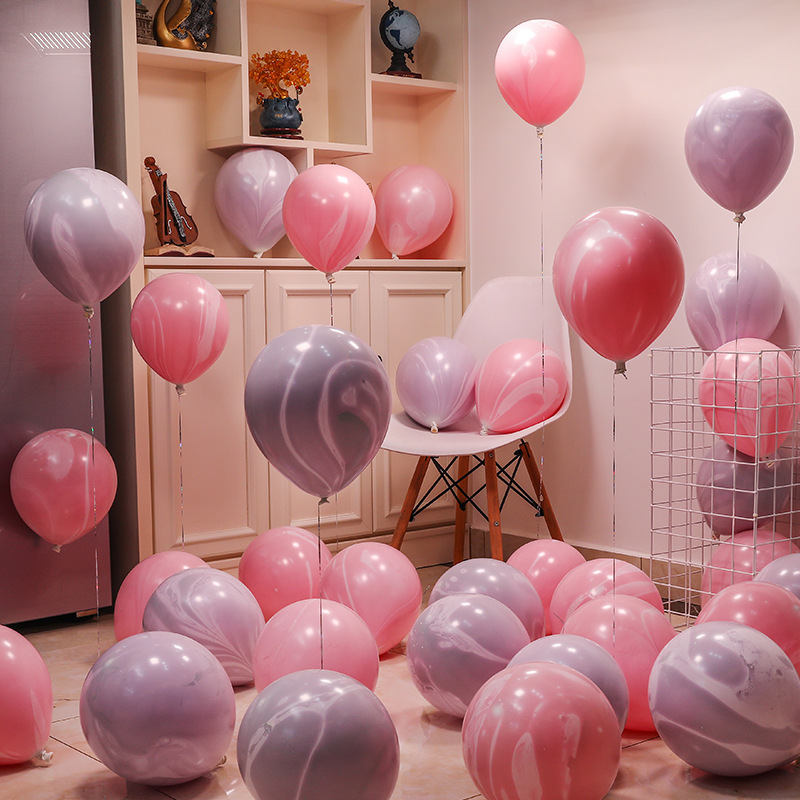 Children&#039;s Baby Full-Year Boys and Girls Birthday Banquet Party Colorful Balloon Hot Air Balloon