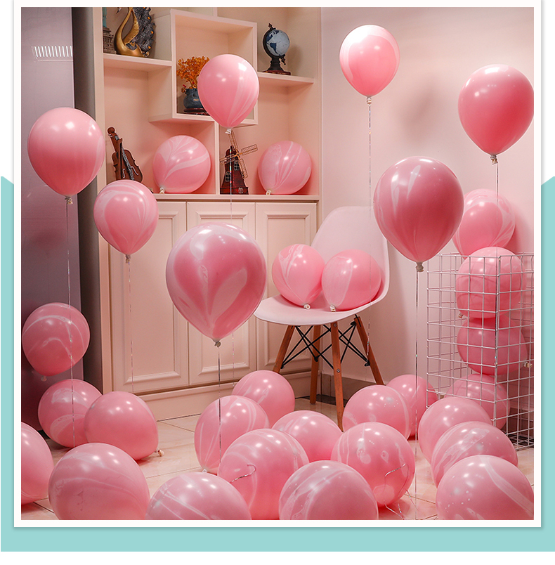 Children's Baby Full-Year Boys and Girls Birthday Banquet Party Colorful Balloon Hot Air Balloon