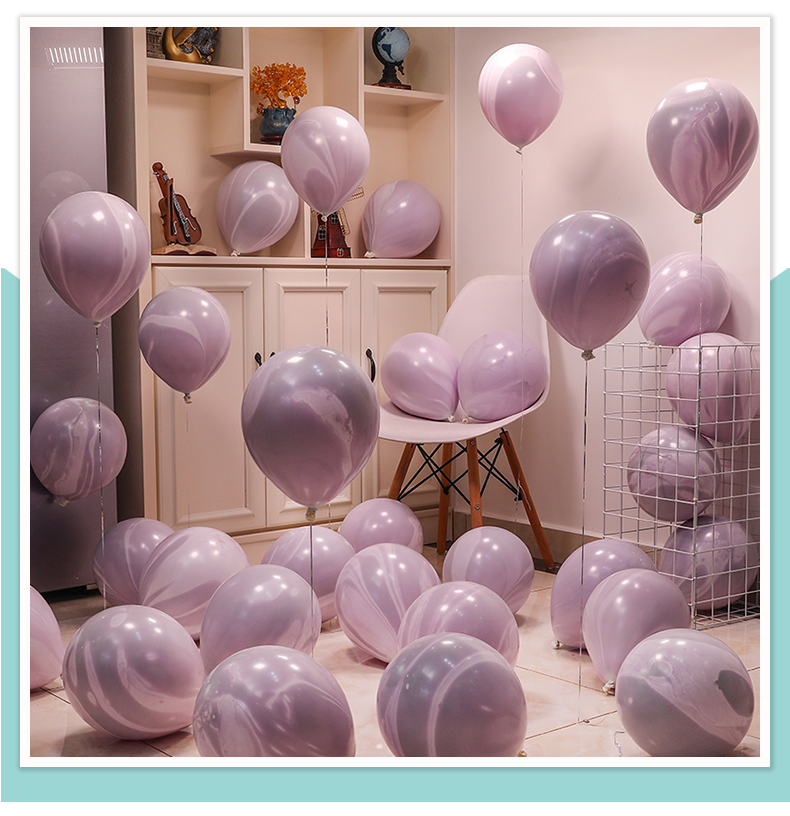 Children's Baby Full-Year Boys and Girls Birthday Banquet Party Colorful Balloon Hot Air Balloon