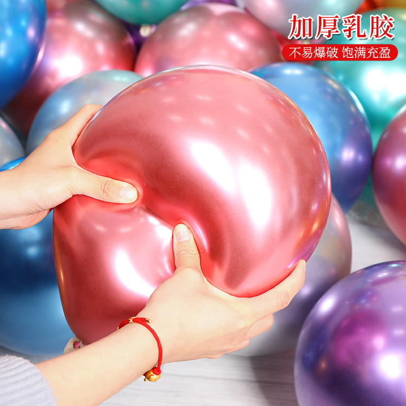 Metal Balloon Decoration Scene Layout Golden Inflatable Flying Colorful Floating Empty Hot Air Balloon