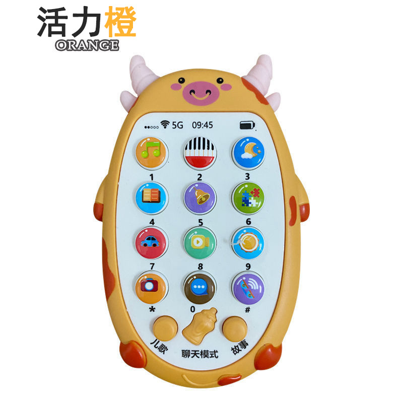 Free Shipping Baby Simulation Mobile Phone Music Toy Calf Early Education Puzzle Story Machine Telephone Bilingual Cartoon Animal Free Shipping Baby Simulation Mobile Phone Music Toy Calf Early Education Puzzle Story Machine Telephone Bilingual Cartoon Animal