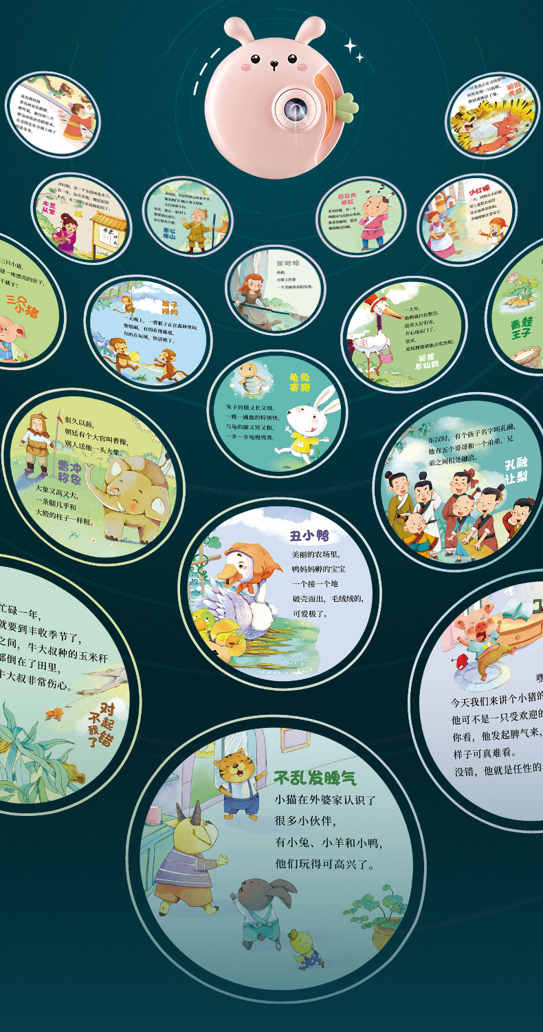 Children's 61 Baby Children Education Projection Story Machine Smart Toy Boys and Girls Infant Early Education Learning Machine Children's 61 Baby Children Education Projection Story Machine Smart Toy Boys and Girls Infant Early Education Learning Machine