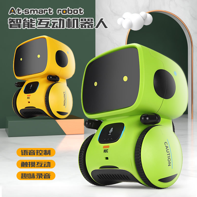 Intelligent Interactive Robot Children&#039;s Electric Toys Touch-Sensitive Voice Conversation Story Machine Boy