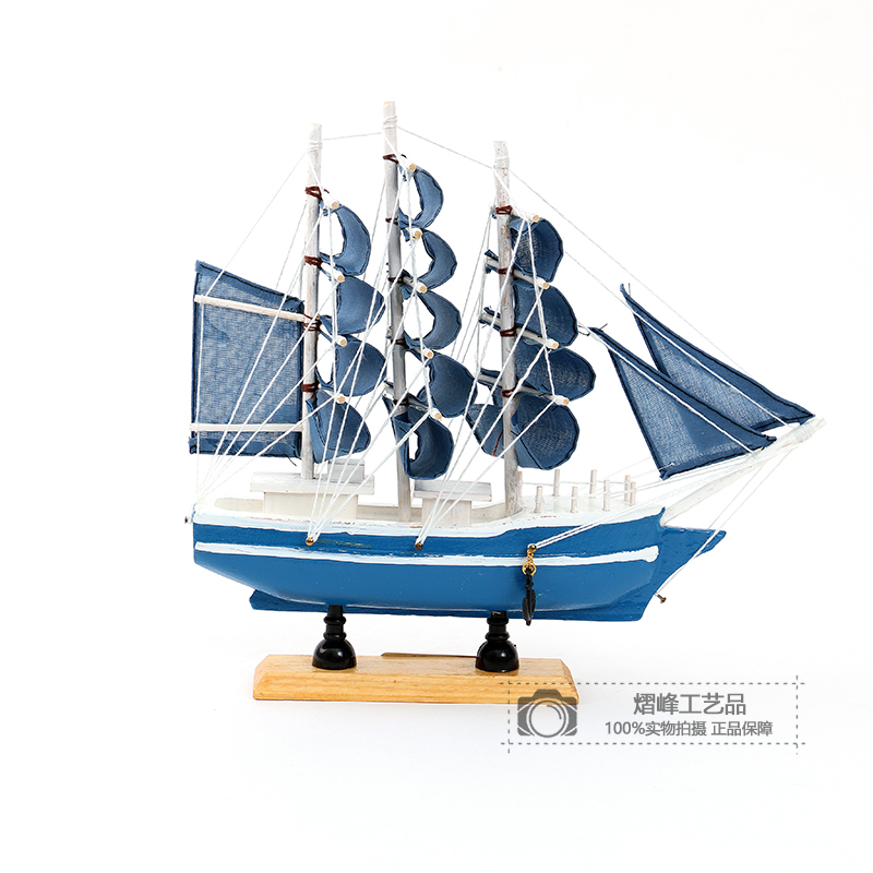 Wall Decorations Pendant Shelf Bedroom Living Room Creative Home Decoration Mediterranean Sailboat Wall Decoration