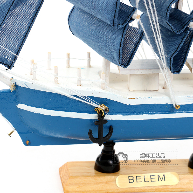 Wall Decorations Pendant Shelf Bedroom Living Room Creative Home Decoration Mediterranean Sailboat Wall Decoration