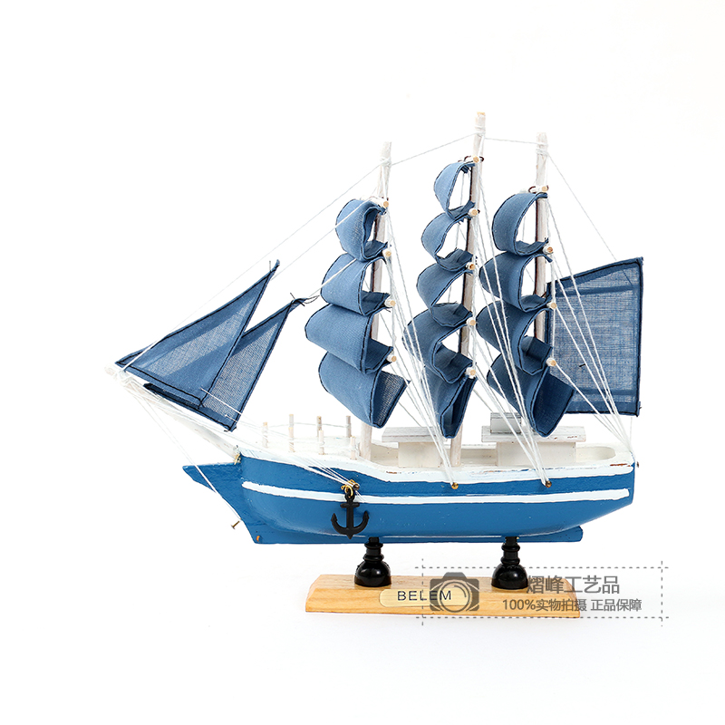 Wall Decorations Pendant Shelf Bedroom Living Room Creative Home Decoration Mediterranean Sailboat Wall Decoration