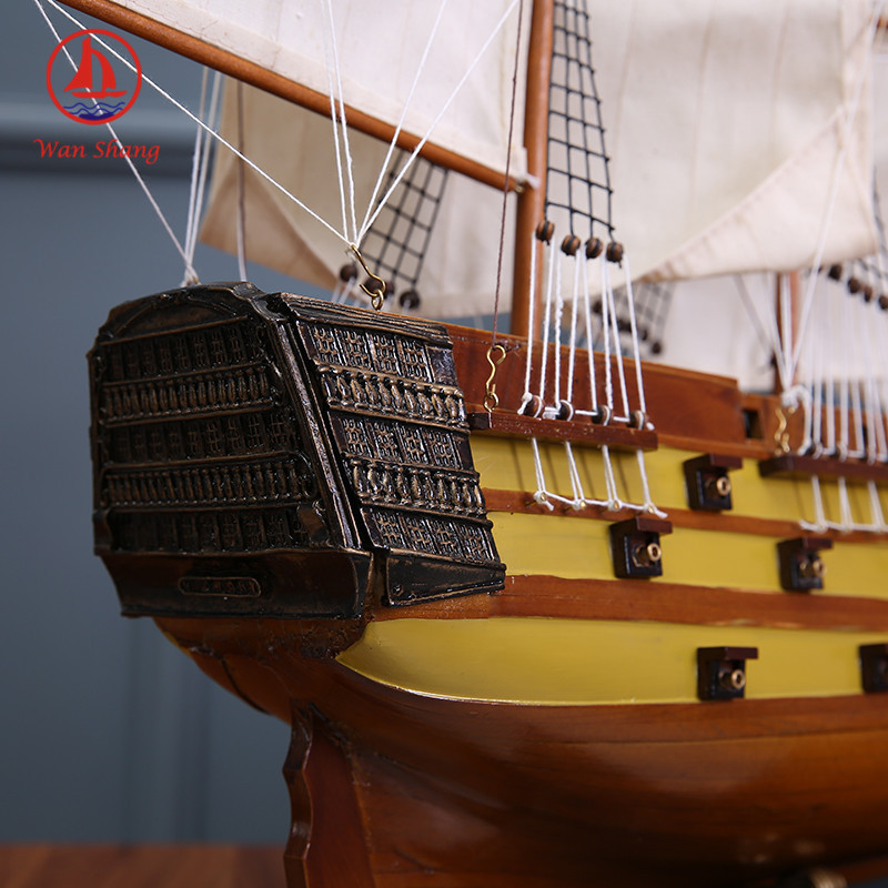 Printable Logo Currently Available Simulation Sailboat European Style Sailboat Crafts Decoration Office Living Room Decoration Sailboat Wholesale
