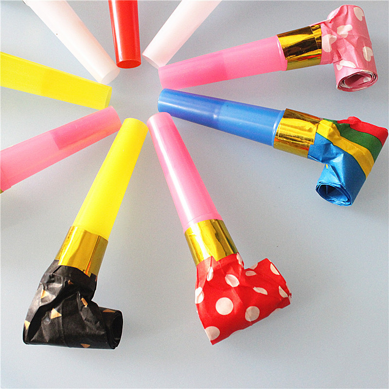 . Wholesale Plastic Paper Blowing Dragon 6.5cm Party Dragon Whistle