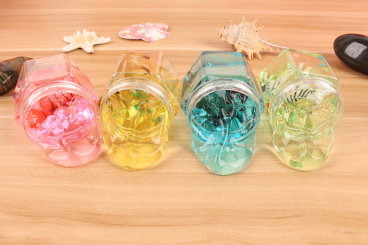 Animal Hexagonal Bottle Crystal Mud Colored Clay DIY Jelly Mud Plasticine Transparent Crystal Mud Light Brickearth