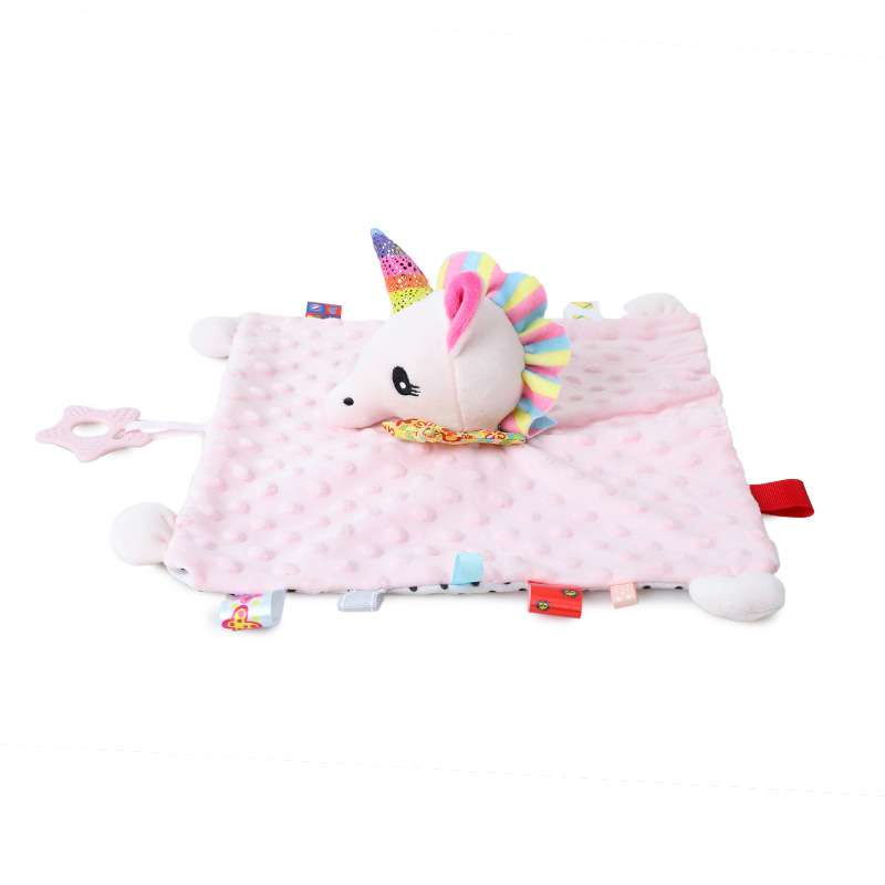 Bbsky Cartoon Animal Appeasing Towel Bubble Crystal Super Soft Comfort Toy