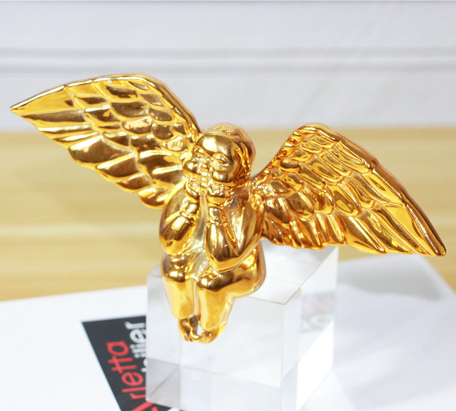 Simple Crystal Angel Decoration Fat Angel Decorative Crafts Sample Room Decoration Crystal Animal