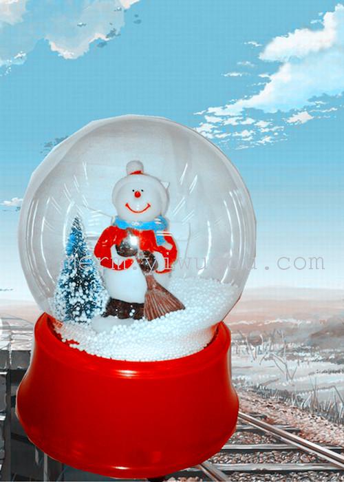 Yiwu factory direct blowing snow Christmas windmill windmill snow dome music boxes music box Christmas gift Yiwu factory direct blowing snow Christmas windmill windmill snow dome music boxes music box Christmas gift