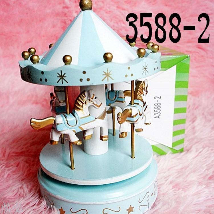 Wooden carousel music box Christmas gifts Birthday gifts Variety of options Wooden carousel music box Christmas gifts Birthday gifts Variety of options