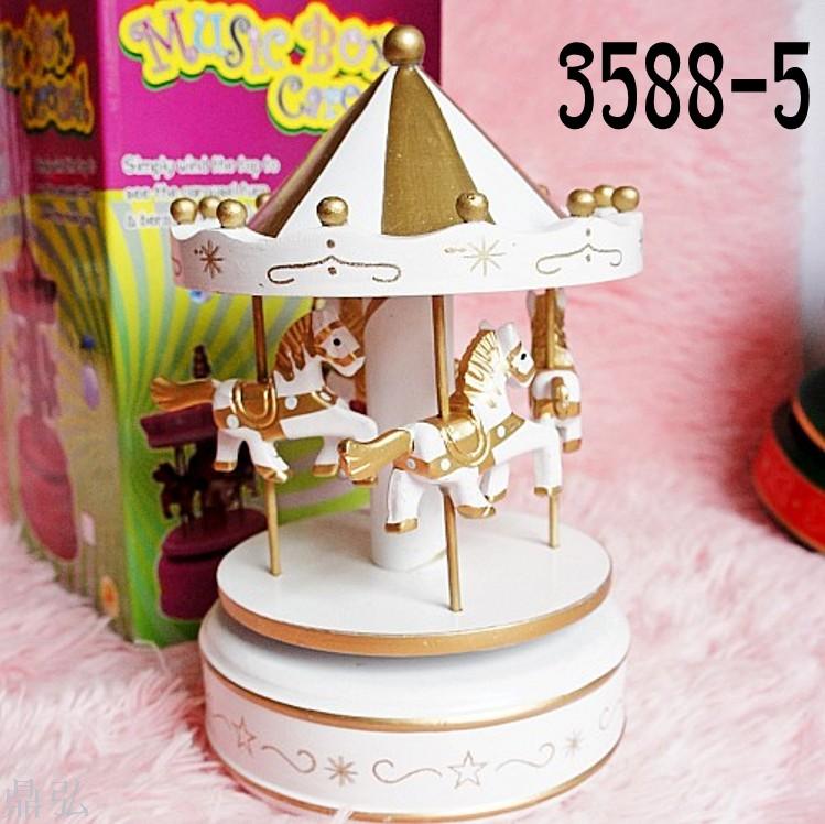 Wooden carousel music box Christmas gifts Birthday gifts Variety of options Wooden carousel music box Christmas gifts Birthday gifts Variety of options