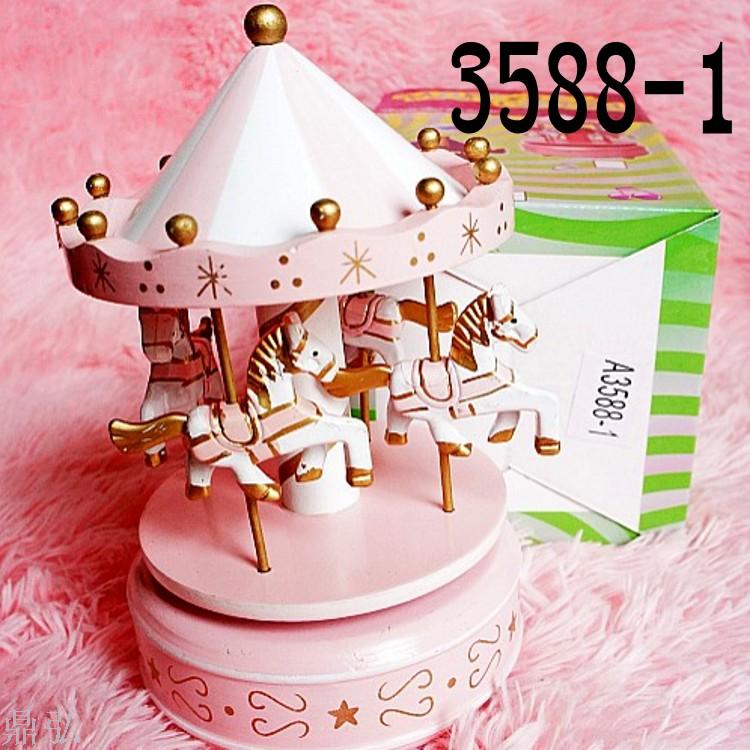 Wooden carousel music box Christmas gifts Birthday gifts Variety of options Wooden carousel music box Christmas gifts Birthday gifts Variety of options