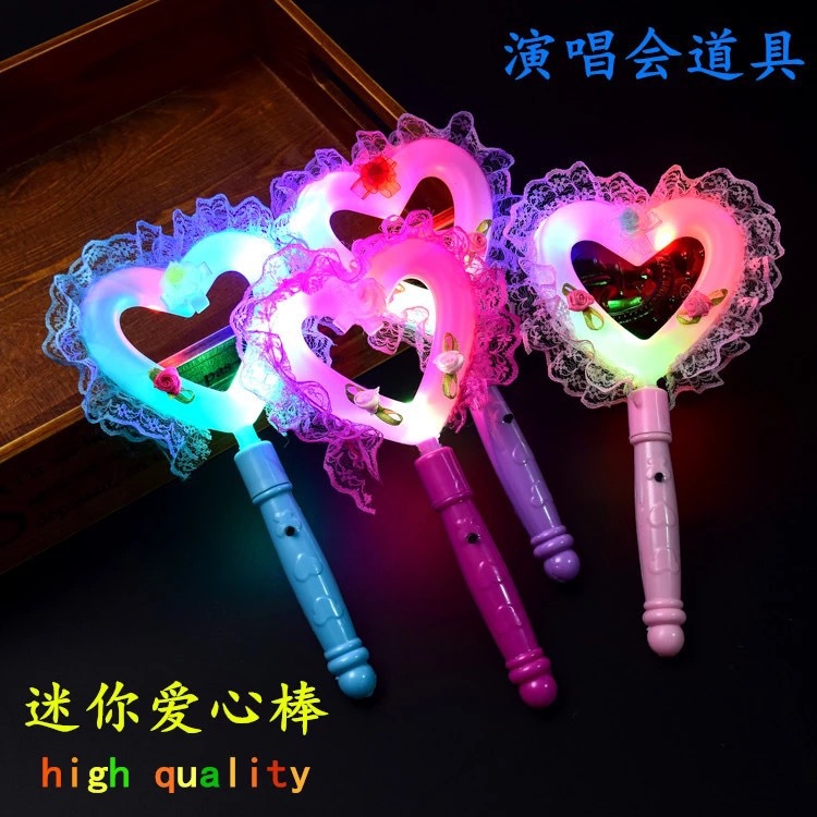 Jinliang Factory Direct Sales New Luminous Short Number Magic Wand | Flash Fairy Wand Ball Performance Props Hot Sale
