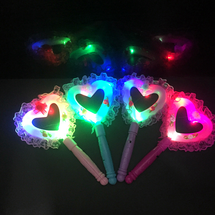 Jinliang Factory Direct Sales New Luminous Short Number Magic Wand | Flash Fairy Wand Ball Performance Props Hot Sale