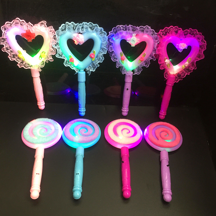 Jinliang Factory Direct Sales New Luminous Short Number Magic Wand | Flash Fairy Wand Ball Performance Props Hot Sale