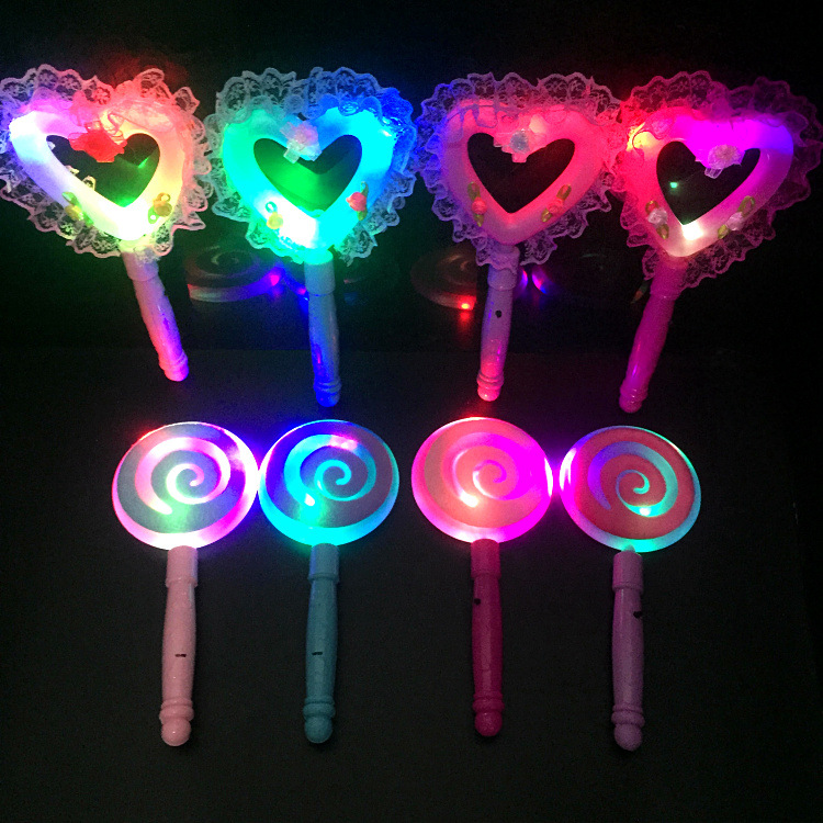 Jinliang Factory Direct Sales New Luminous Short Number Magic Wand | Flash Fairy Wand Ball Performance Props Hot Sale