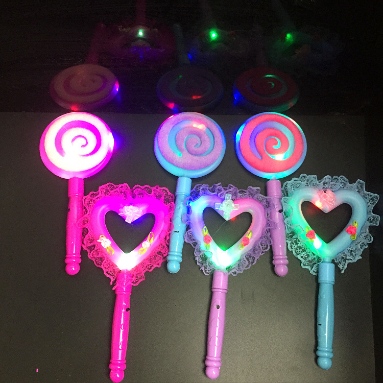 Jinliang Factory Direct Sales New Luminous Short Number Magic Wand | Flash Fairy Wand Ball Performance Props Hot Sale