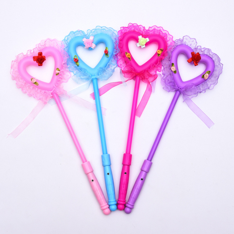 Factory Direct Sales Luminous Magic Wand Flash Fairy Wand Ball Performance Peach Heart Princess Stick Stall Luminous Toys Factory Direct Sales Luminous Magic Wand Flash Fairy Wand Ball Performance Peach Heart Princess Stick Stall Luminous Toys