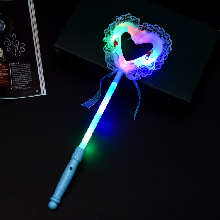 Factory Direct Sales Luminous Magic Wand Flash Fairy Wand Ball Performance Peach Heart Princess Stick Stall Luminous Toys Factory Direct Sales Luminous Magic Wand Flash Fairy Wand Ball Performance Peach Heart Princess Stick Stall Luminous Toys