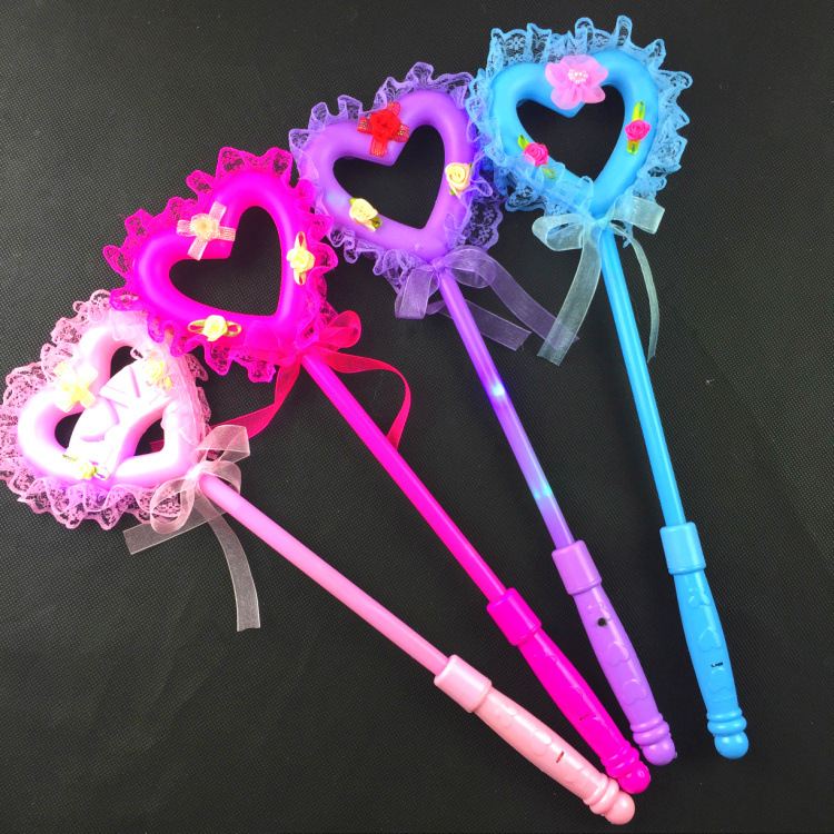 Factory Direct Sales Luminous Magic Wand Flash Fairy Wand Ball Performance Peach Heart Princess Stick Stall Luminous Toys Factory Direct Sales Luminous Magic Wand Flash Fairy Wand Ball Performance Peach Heart Princess Stick Stall Luminous Toys