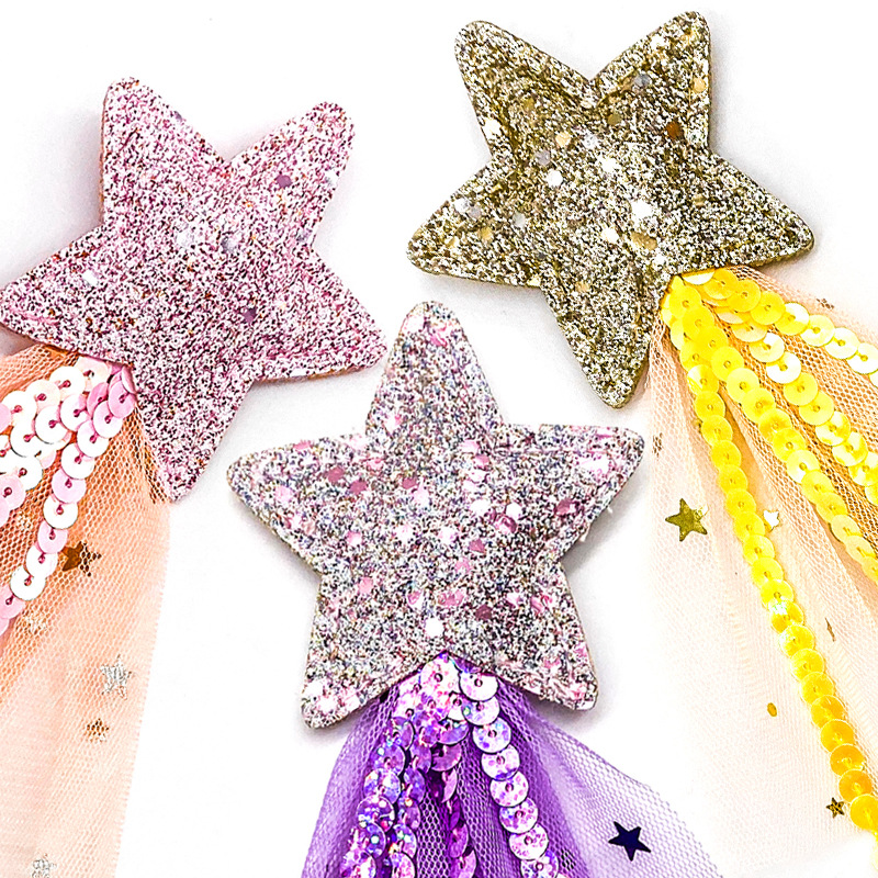 Hitherto the Children star fringed Birthday fairy cane Halloween net fairy magic Wand cat Stick prop Hitherto the Children star fringed Birthday fairy cane Halloween net fairy magic Wand cat Stick prop