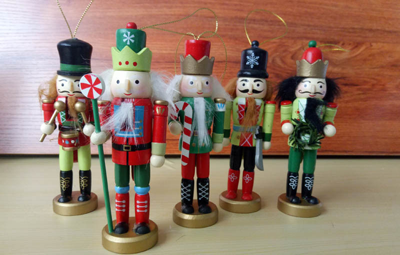Gift Nutcracker Puppet King Soldier 12cm Set 5 Children's Room Decorations and Ornaments One Product Dropshipping Gift Nutcracker Puppet King Soldier 12cm Set 5 Children's Room Decorations and Ornaments One Product Dropshipping