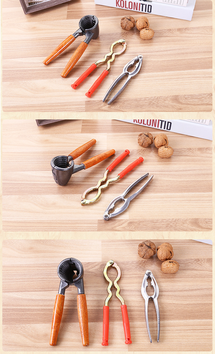 Walnut Clip Aluminum Stainless Steel Food Clip Aluminum Metalcore Nut Clip Nutcracker Pecan Tool Walnut Clip Aluminum Stainless Steel Food Clip Aluminum Metalcore Nut Clip Nutcracker Pecan Tool