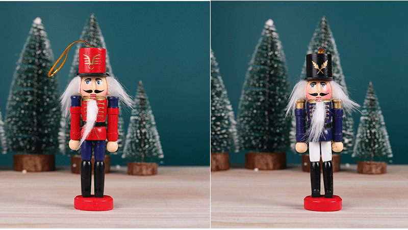 Wooden Soldier Doll Color Box Cover 6 Christmas Tree Pendant Decoration One Piece Dropshipping Nutcracker Soldiers Wooden Soldier Doll Color Box Cover 6 Christmas Tree Pendant Decoration One Piece Dropshipping Nutcracker Soldiers
