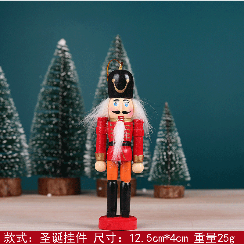 Wooden Soldier Doll Color Box Cover 6 Christmas Tree Pendant Decoration One Piece Dropshipping Nutcracker Soldiers Wooden Soldier Doll Color Box Cover 6 Christmas Tree Pendant Decoration One Piece Dropshipping Nutcracker Soldiers