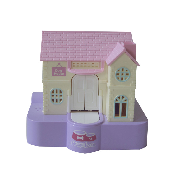 Hot sale fun money dog piggy bank puppy stealing money pickling money eating money electric music piggy bank piggy bank
