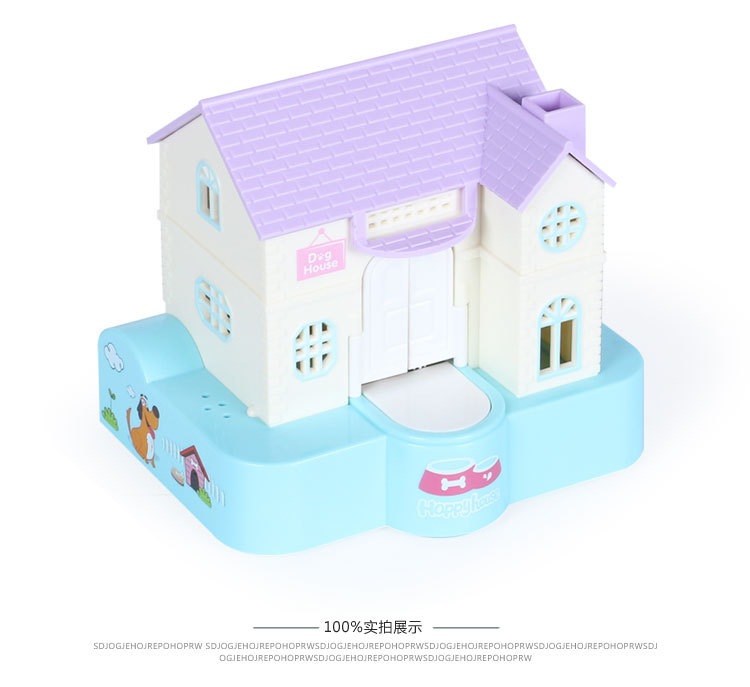 Hot sale fun money dog piggy bank puppy stealing money pickling money eating money electric music piggy bank piggy bank
