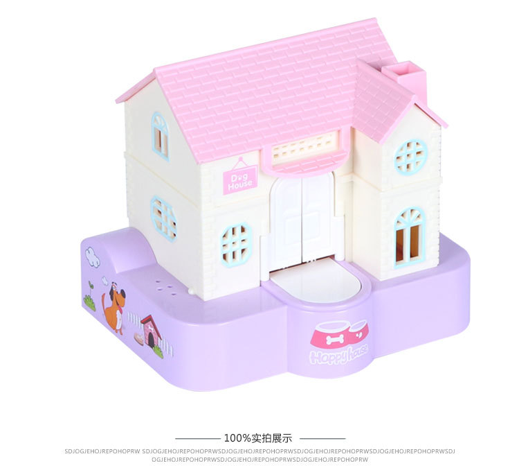 Hot sale fun money dog piggy bank puppy stealing money pickling money eating money electric music piggy bank piggy bank