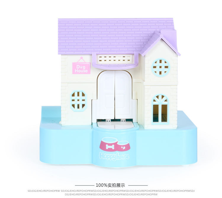 Hot sale fun money dog piggy bank puppy stealing money pickling money eating money electric music piggy bank piggy bank