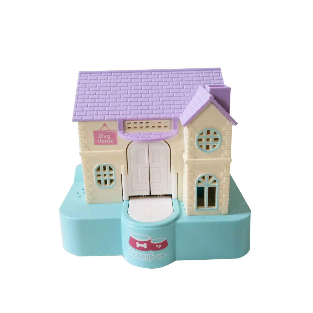 Hot sale fun money dog piggy bank puppy stealing money pickling money eating money electric music piggy bank piggy bank