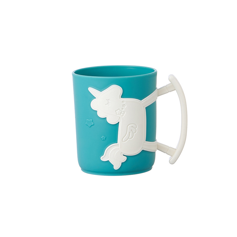 New Children&#039;s Funny Trojan Water Cup Creative Cartoon Children Teeth Brushing Cup Household Minimalist Toothbrush Cup Washing Cup