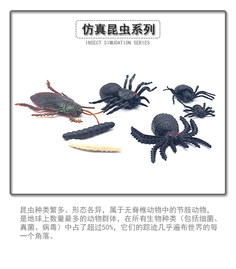 Plastic Simulation Insect Model False Knowing Cockroach Spider Fly Beetle Trick Scary Toy Plastic Simulation Insect Model False Knowing Cockroach Spider Fly Beetle Trick Scary Toy