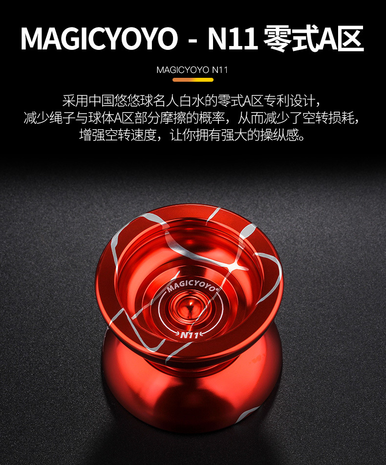Tiger Yo-yo Metal Yo-yo game version of YOYO ball aluminum cartoon puzzle children's toy N11 Tiger Yo-yo Metal Yo-yo game version of YOYO ball aluminum cartoon puzzle children's toy N11