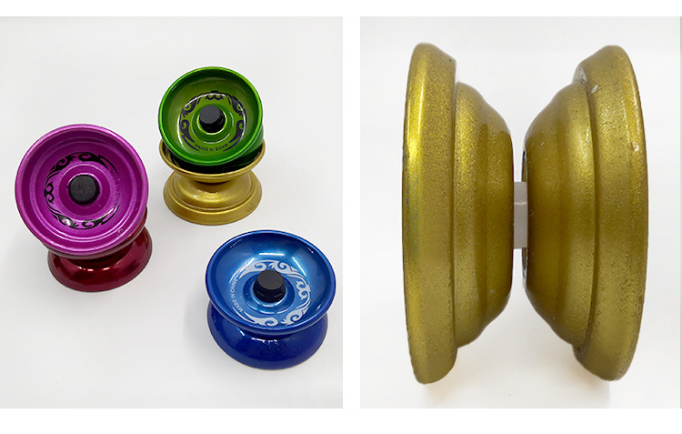 Alloy Yo-Yo Yoyo Boy Burst Spin Yo-Yo Ball Wire Control Toys Small Gifts for Children Stall Goods Wholesale Alloy Yo-Yo Yoyo Boy Burst Spin Yo-Yo Ball Wire Control Toys Small Gifts for Children Stall Goods Wholesale